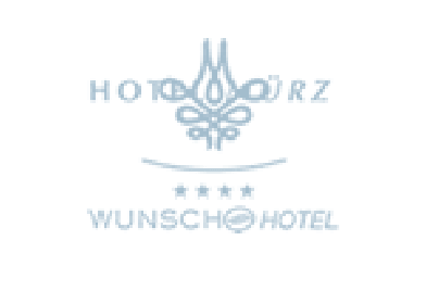 Logo di un hotel a quattro stelle con un design elegante.